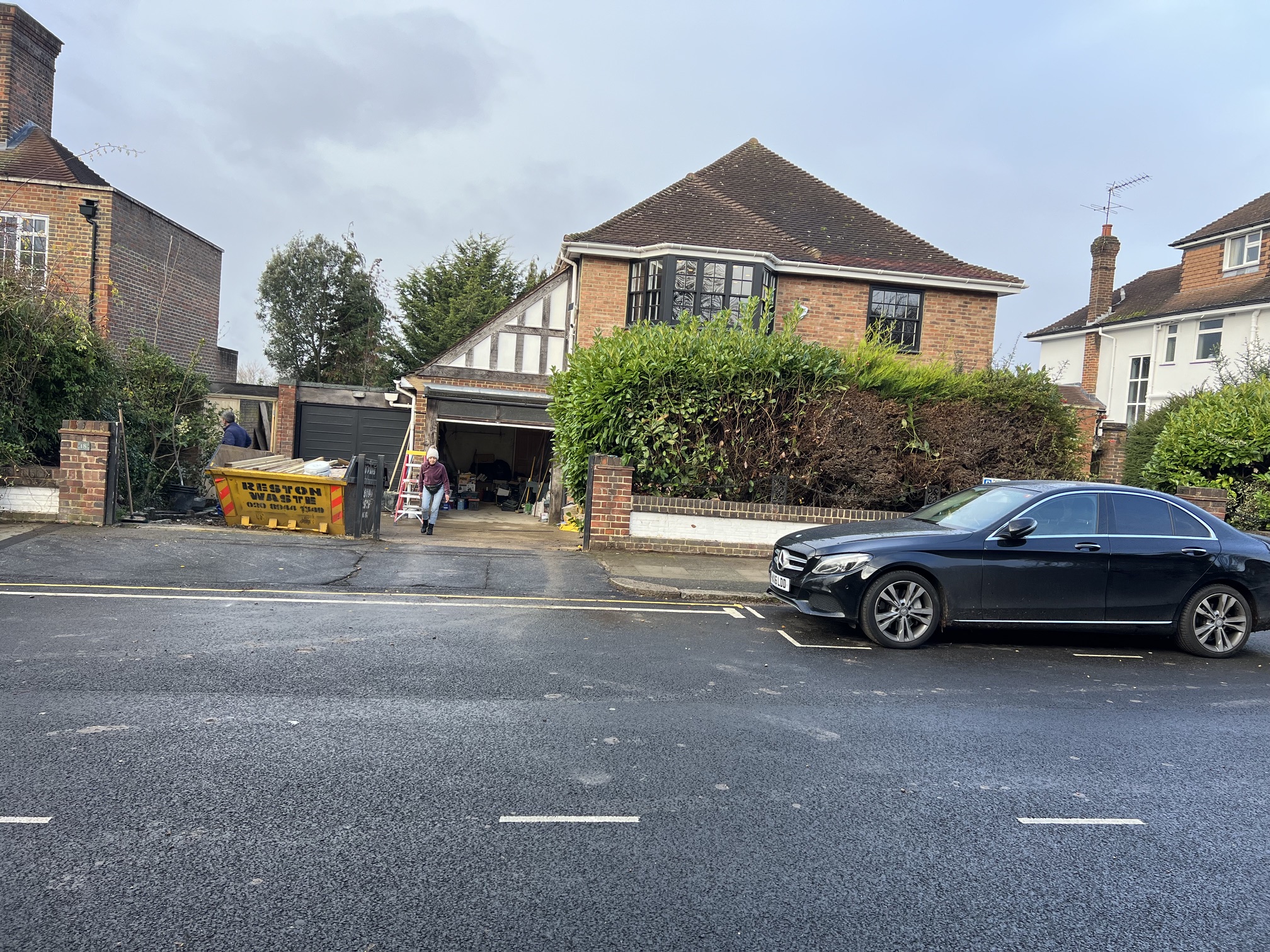 Detached South West London property undergoing a full refurbishment