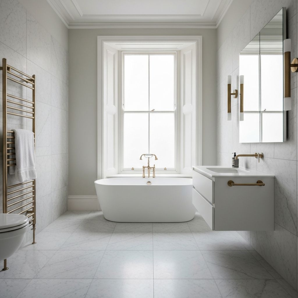 Luxury bathroom refurbishment by MM Contractors