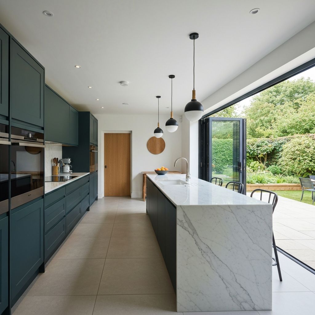 Contemporary kitchen renovation in South West London