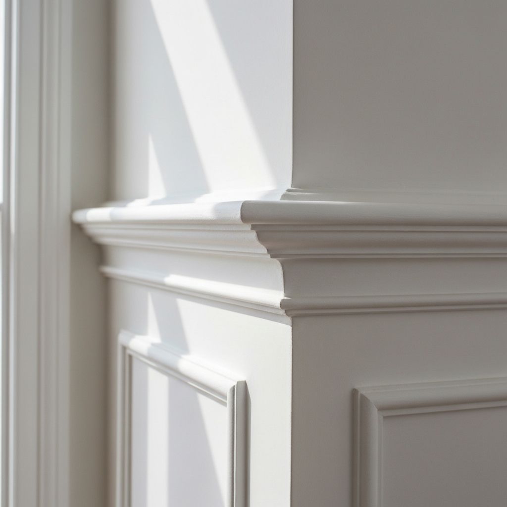 Finished interior refurbishment detail by MM Contractors London