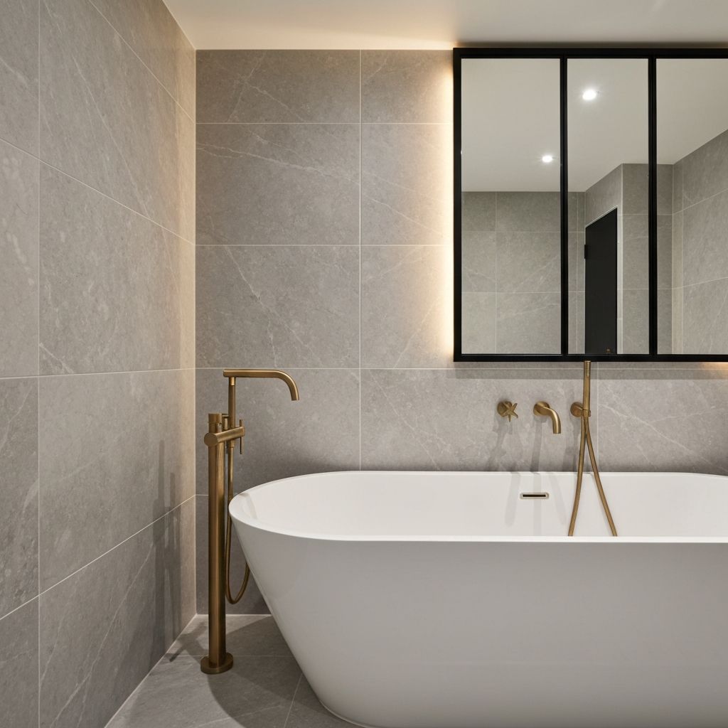 Finished kitchen and bathroom renovation detail — MM Contractors London